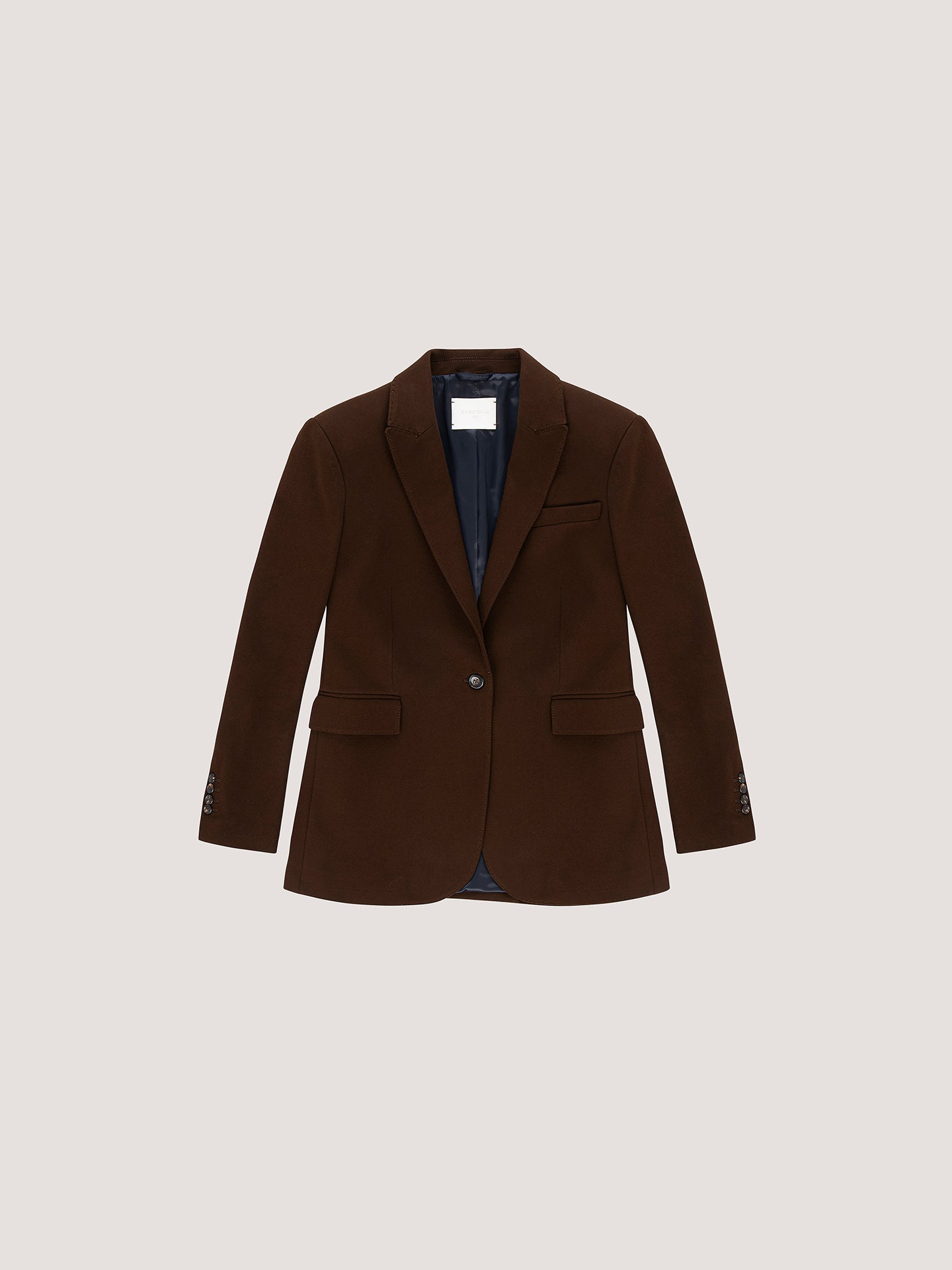 Blazer cashmere touch