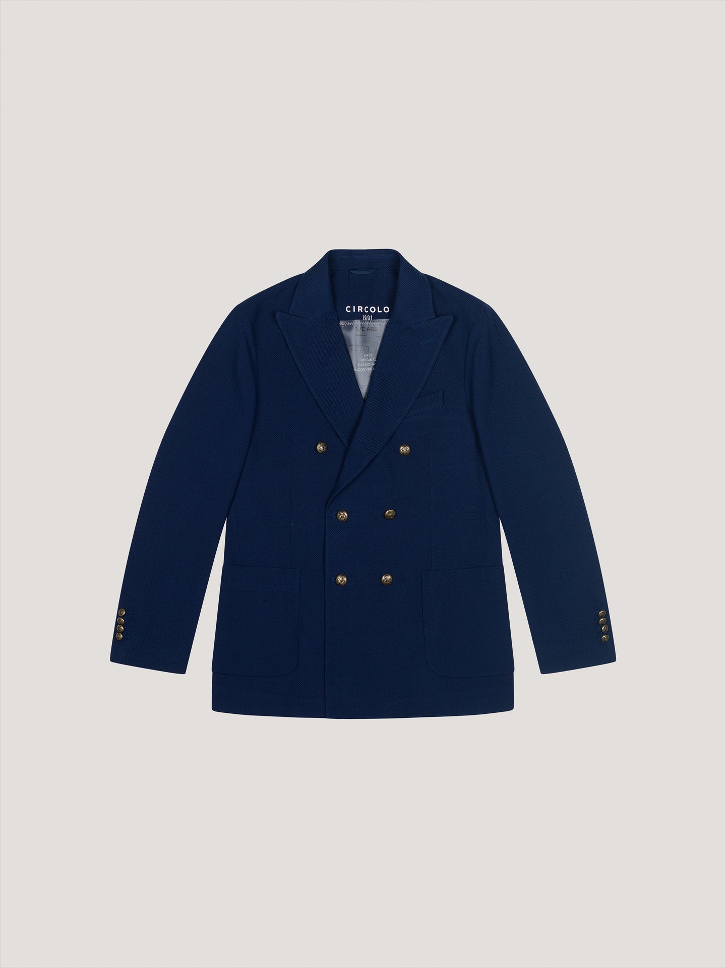 Doppiopetto Diagonal Wool