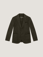Blazer virgin wool-cashmere diagonal