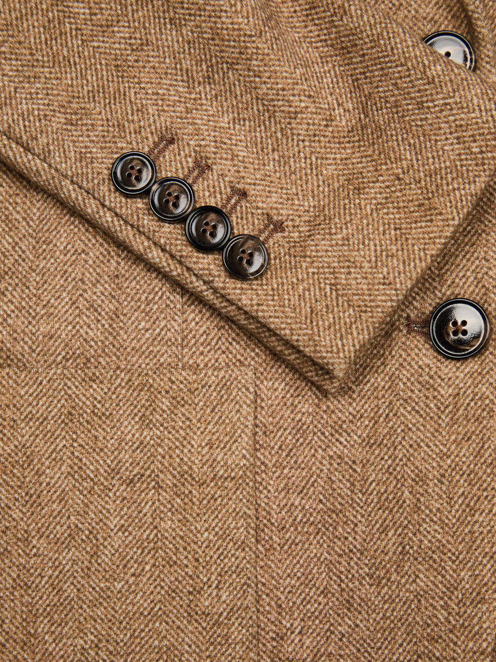 Giacca slim fit Herringbone