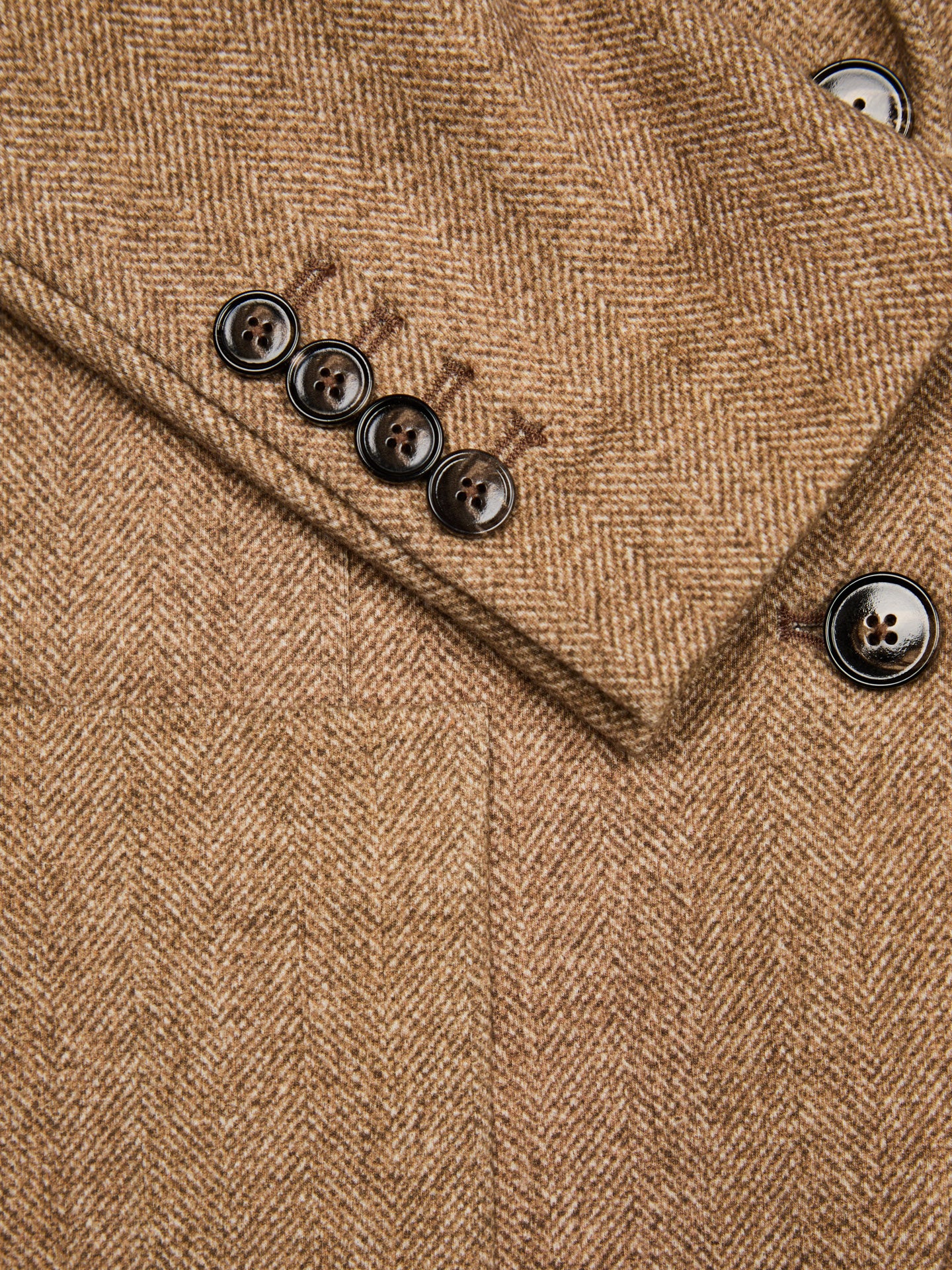 Giacca slim fit Herringbone