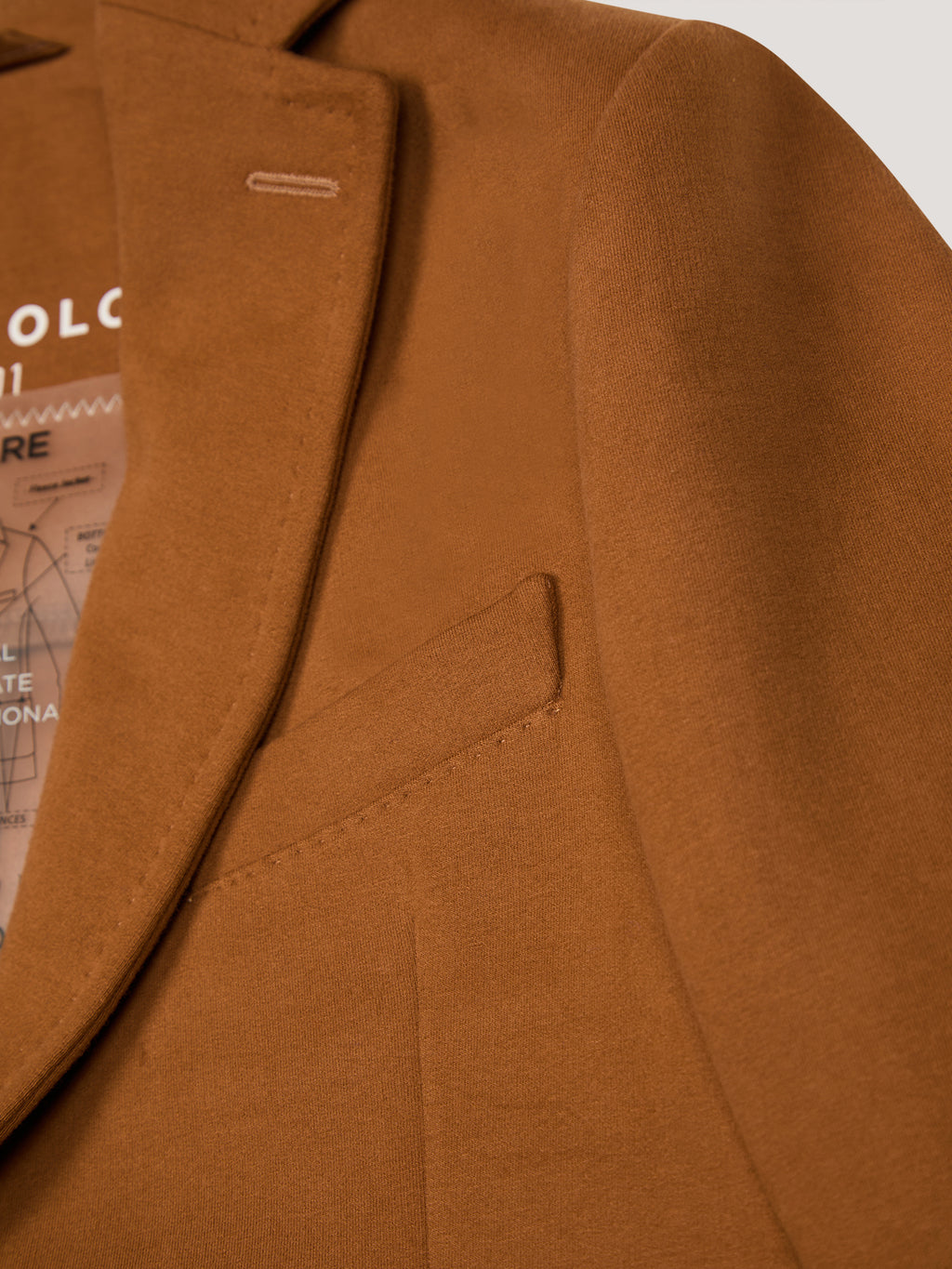Cachemire touch basic jacket