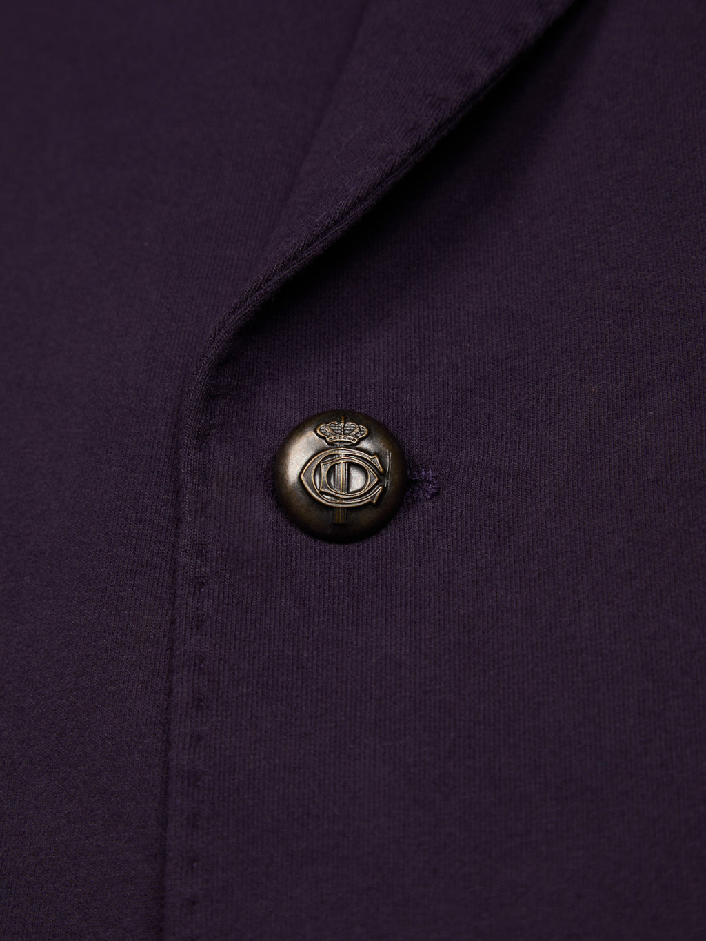Cachemire touch double-breasted jacket
