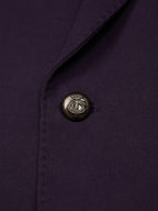 Cachemire touch double-breasted jacket