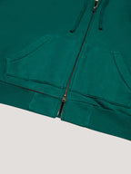 Cachemire touch full zip hoodie