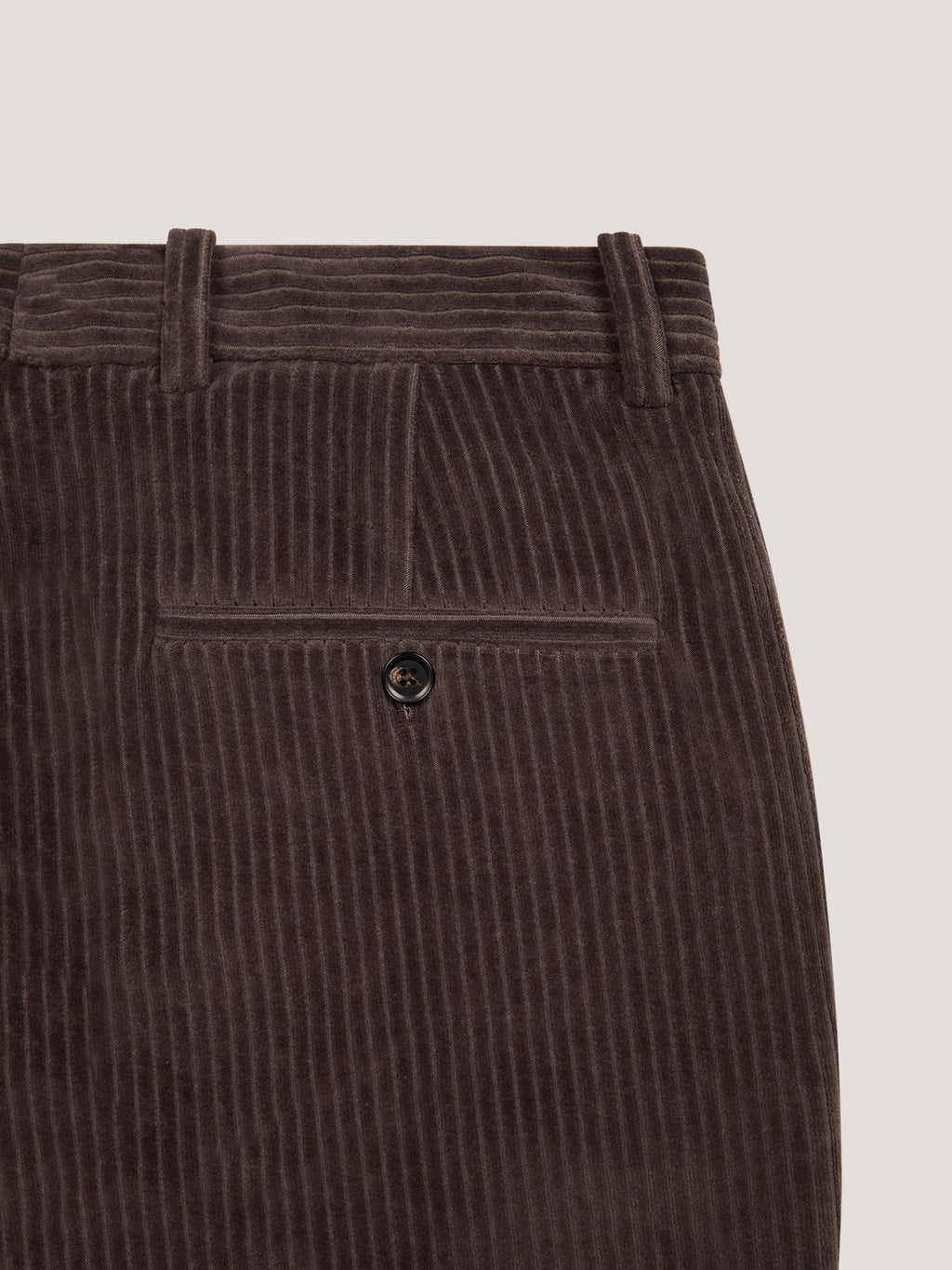 Corduroy new tailored trousers