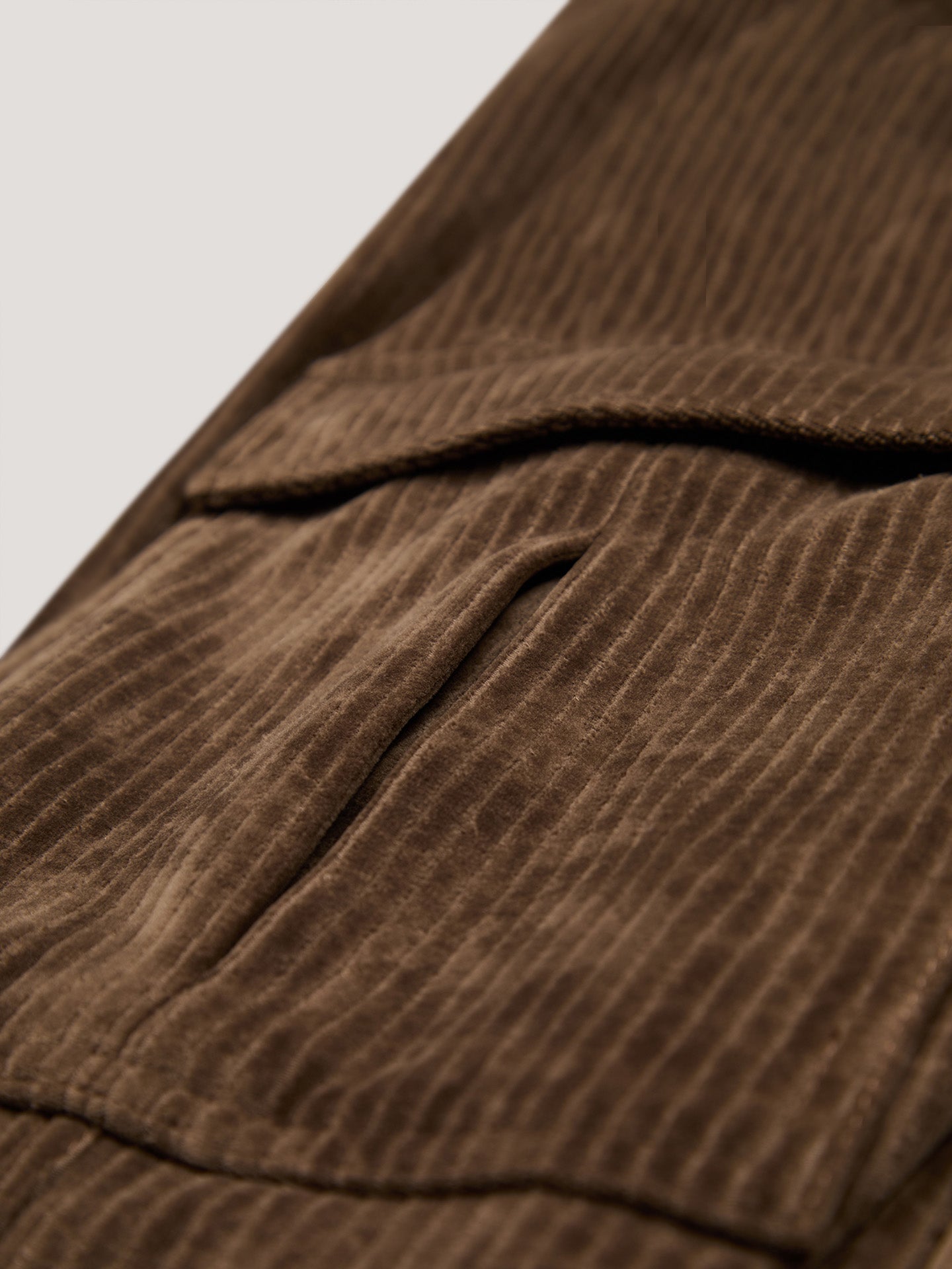 Pantalone cargo corduroy