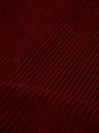 Corduroy varsity jacket