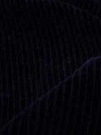 Full zip corduroy hoodie