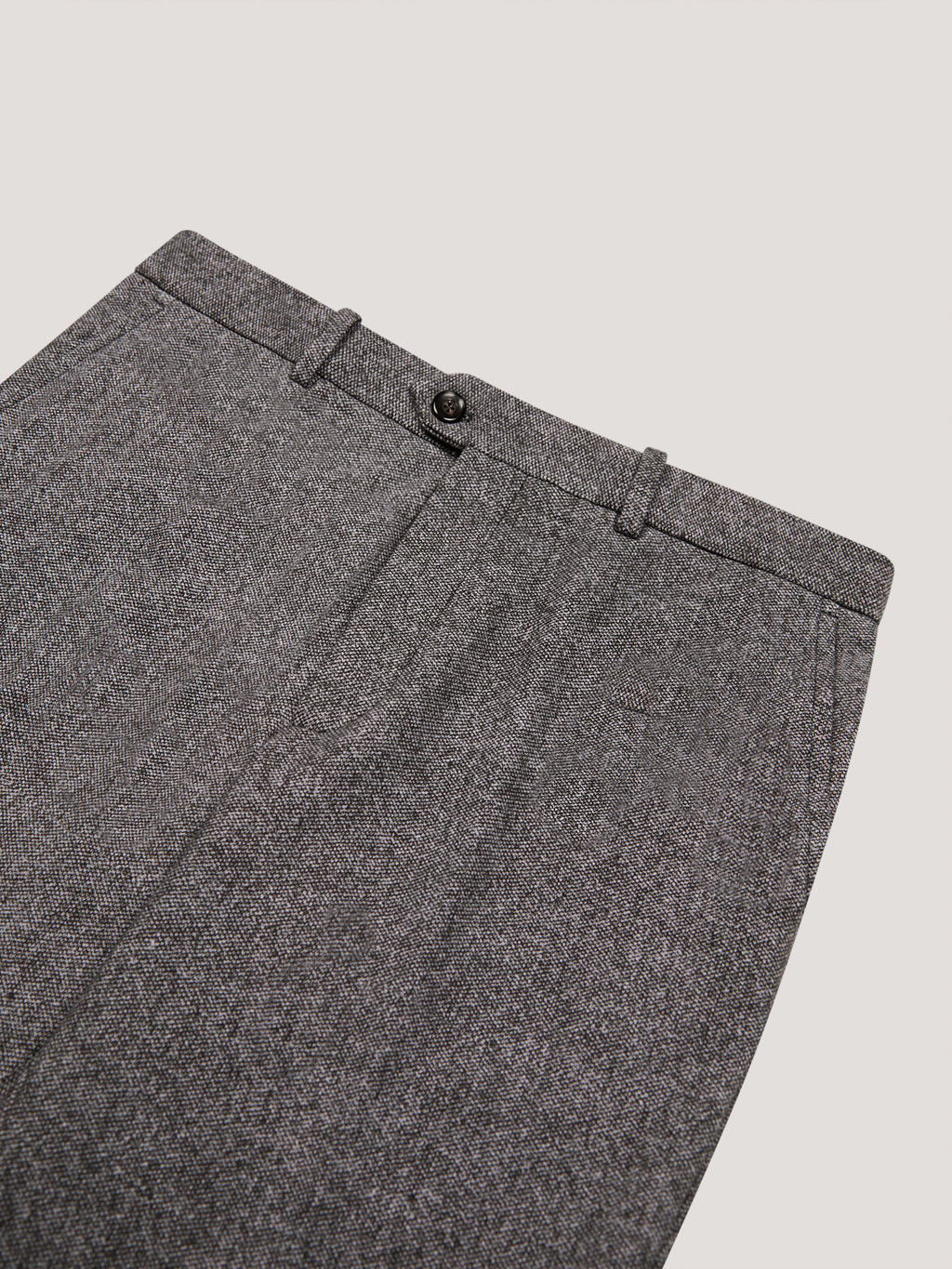 Micro Herringbone chino trousers