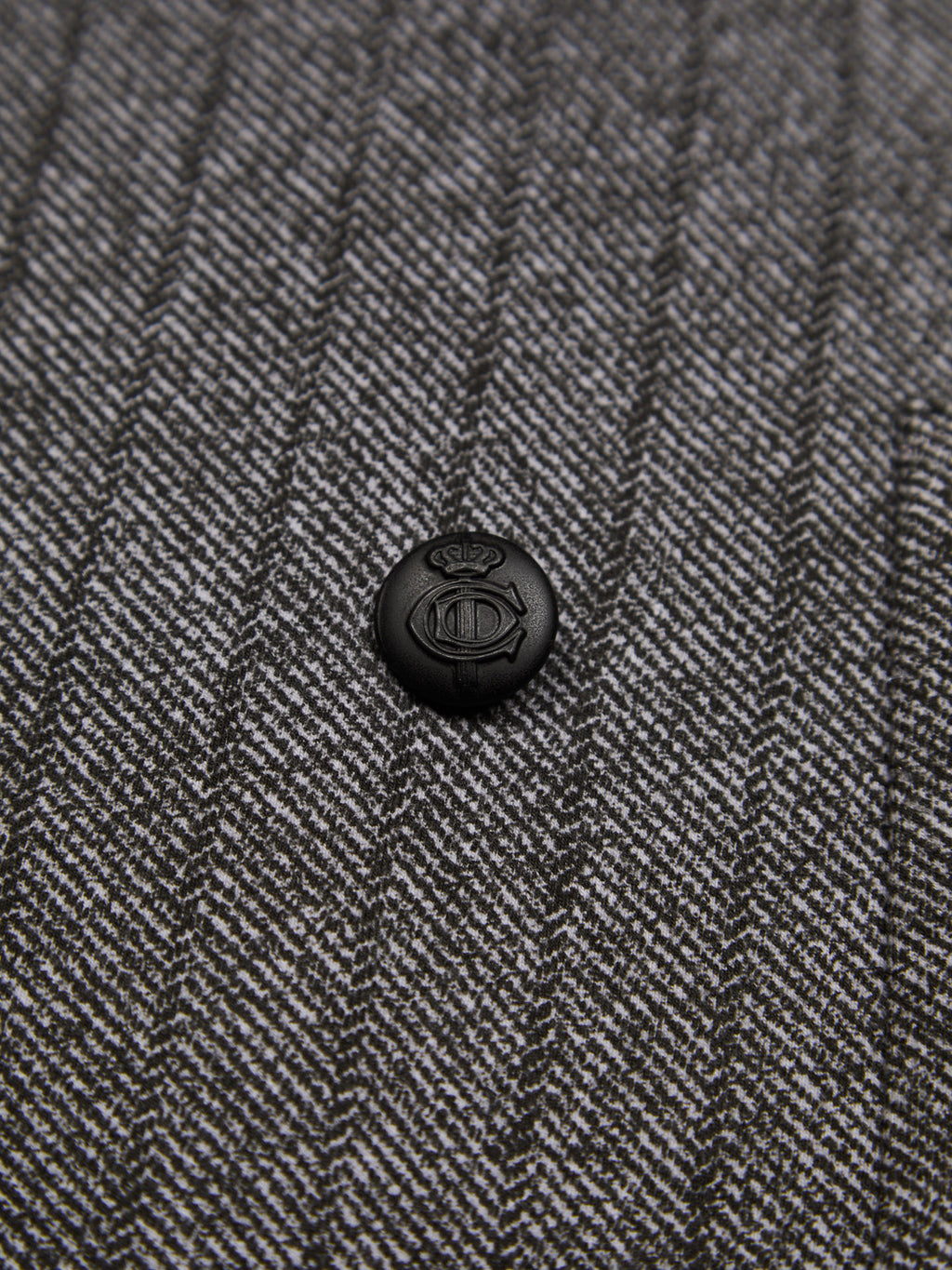 Striped Denim double-breasted jacket