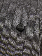 Striped Denim double-breasted jacket