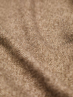 Herringbone double-breasted jacket