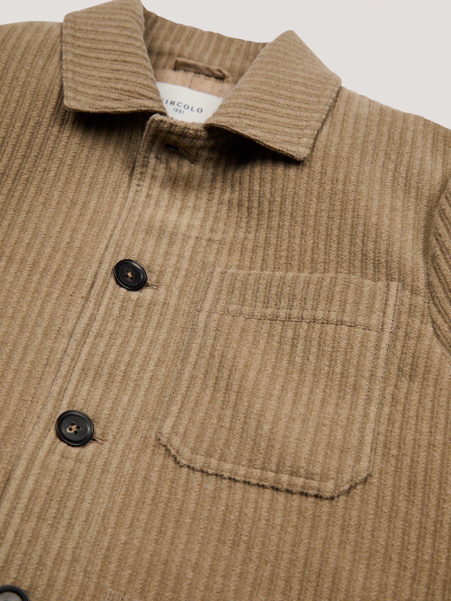 Work jacket Ribbed Fabric