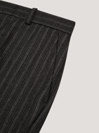 Multistriped regular trousers