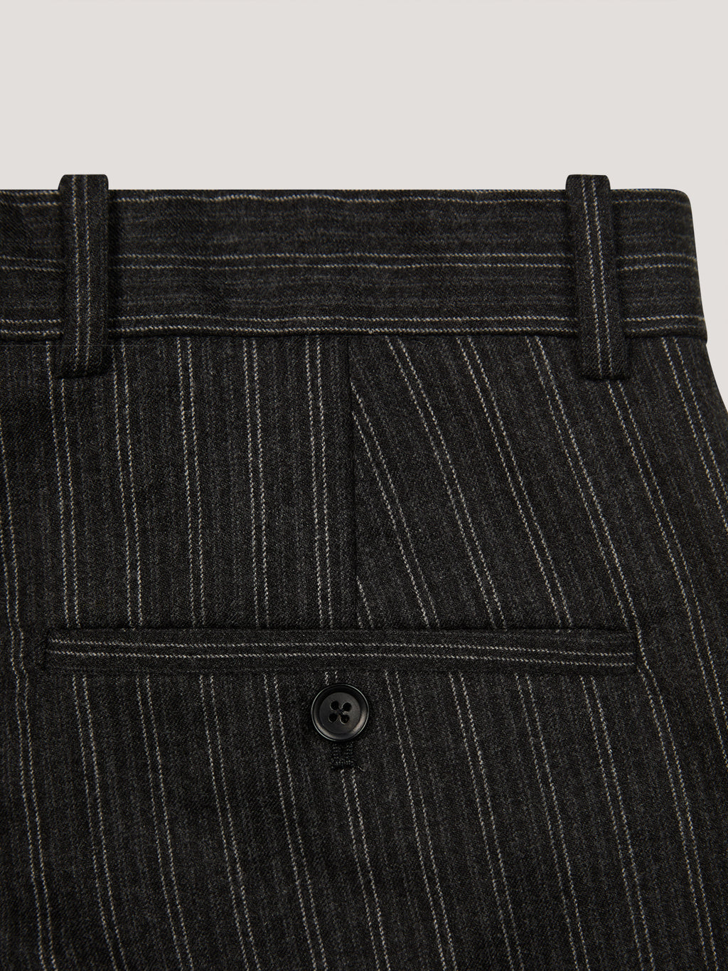Multistriped regular trousers