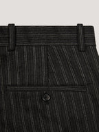 Multistriped regular trousers