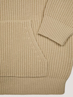 Fisherman's rib hodeed sweatshirt
