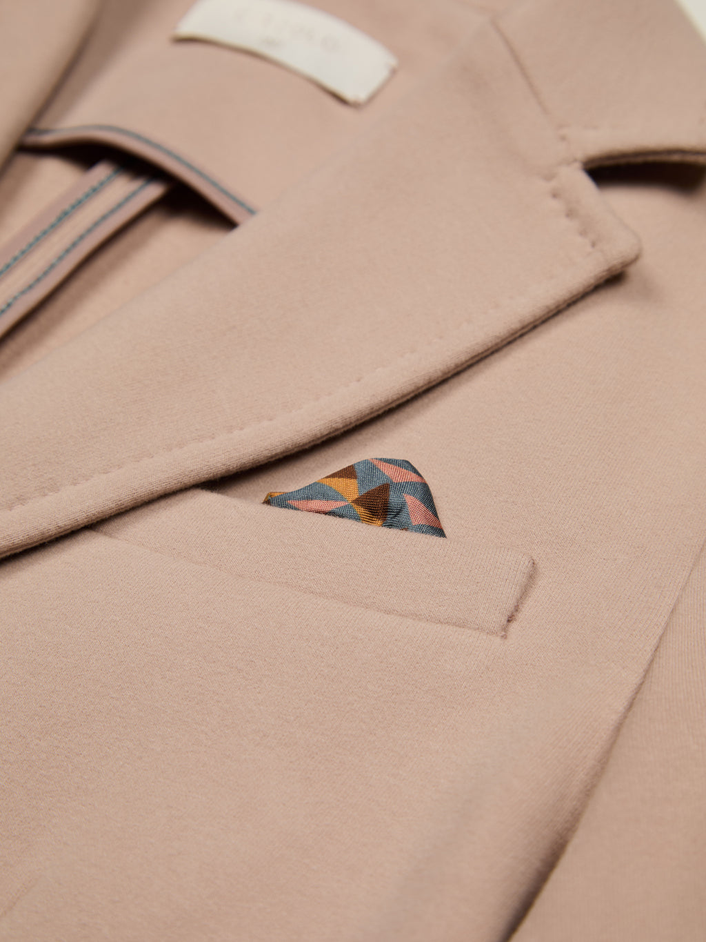 Giacca slim fit cachemire touch