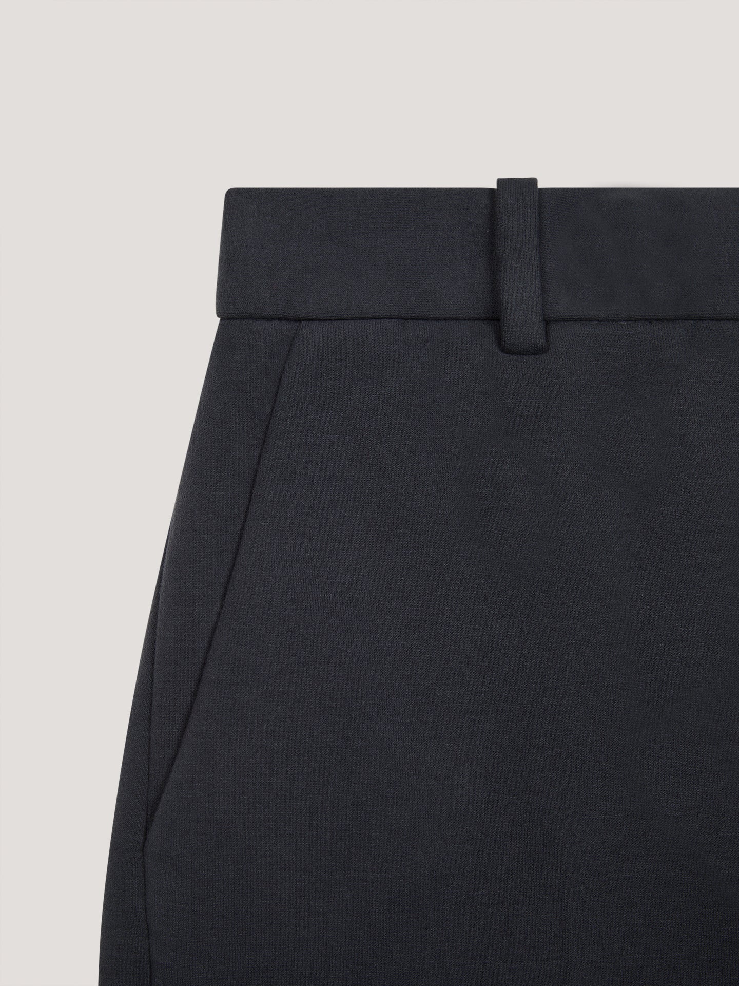 Pantalone a zampa cachemire touch