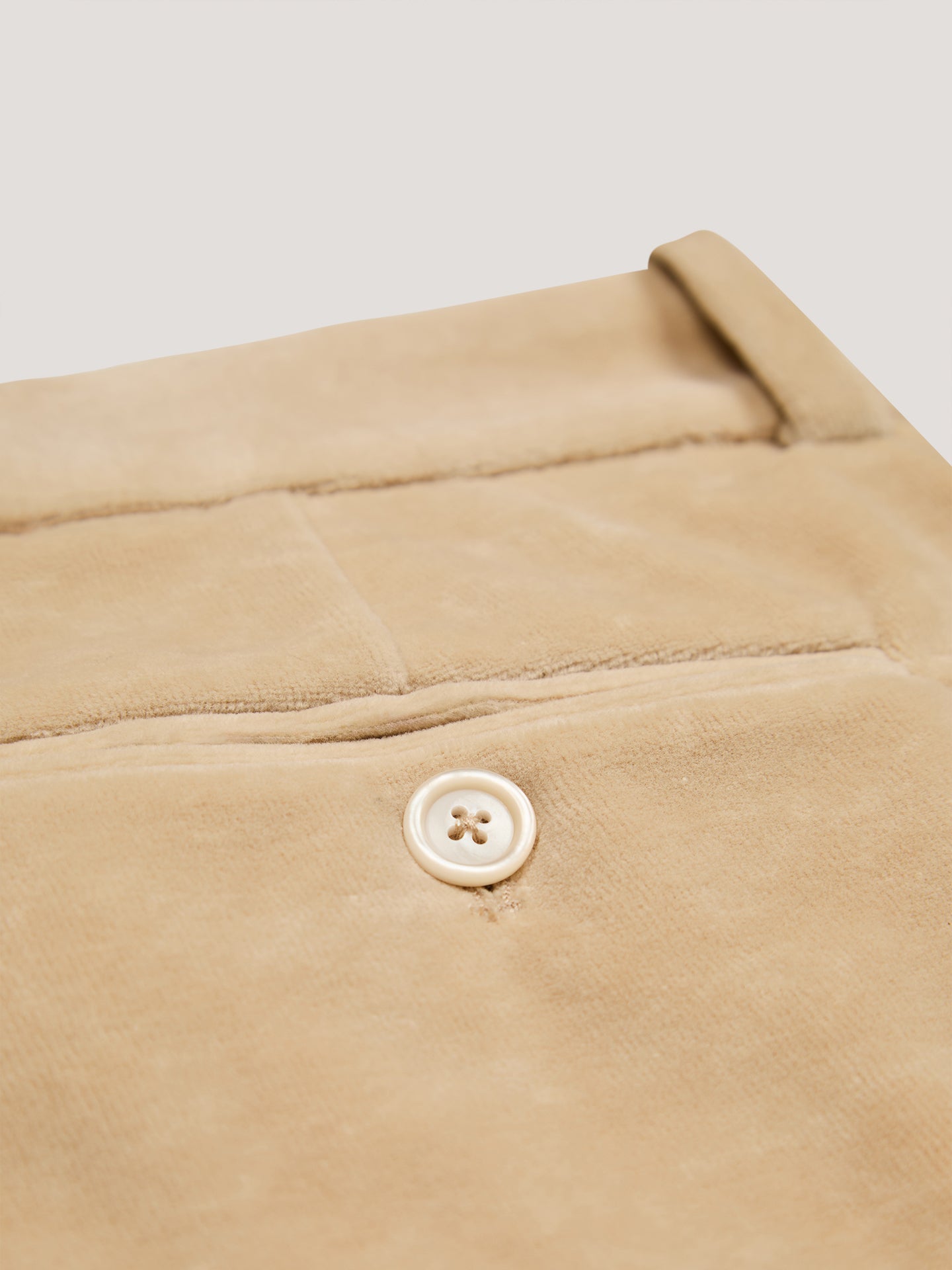Pantalone chino velour