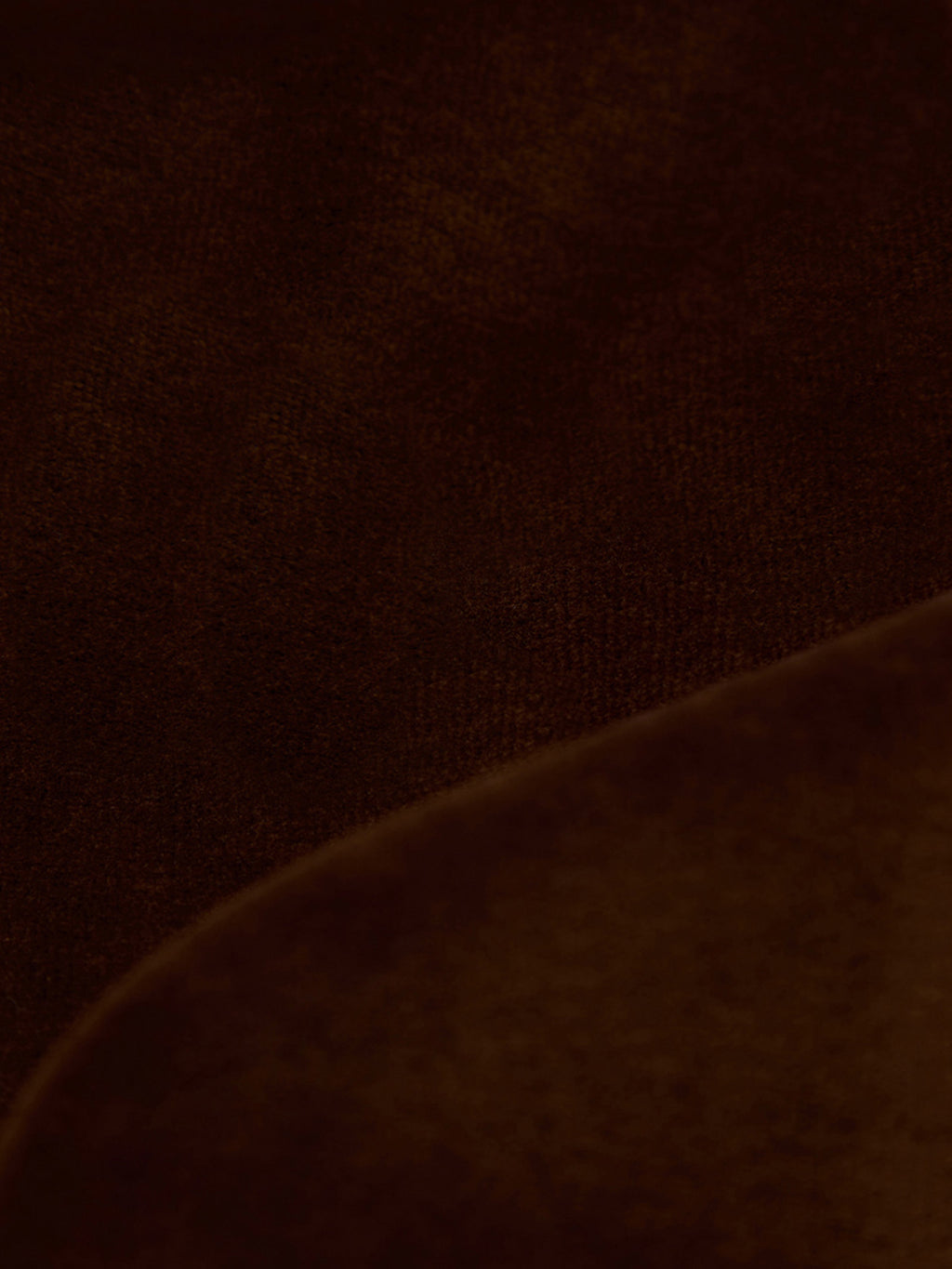 Masculine velour trousers