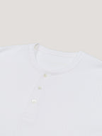 Ribbed Henley t-shirt