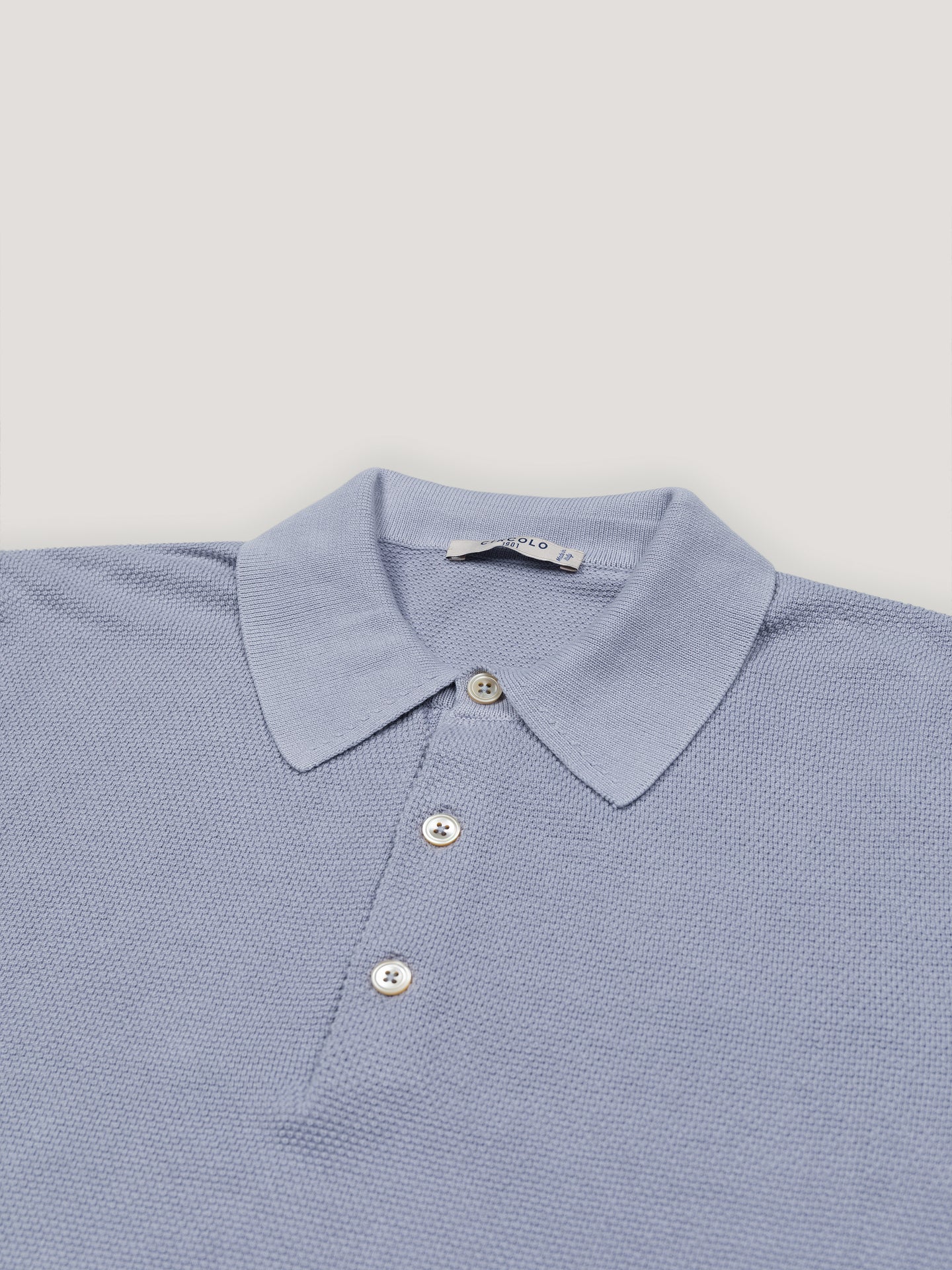 Fancy Knit polo shirt