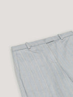 Pantalone vita alta Pinstriped