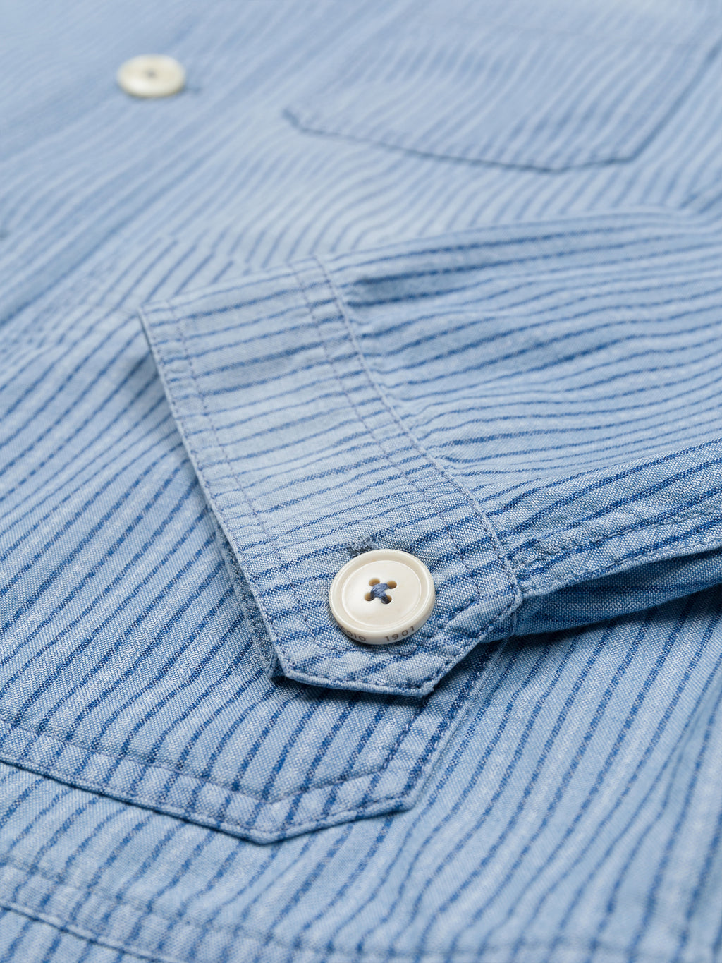 Giacca lavoro Striped Chambray