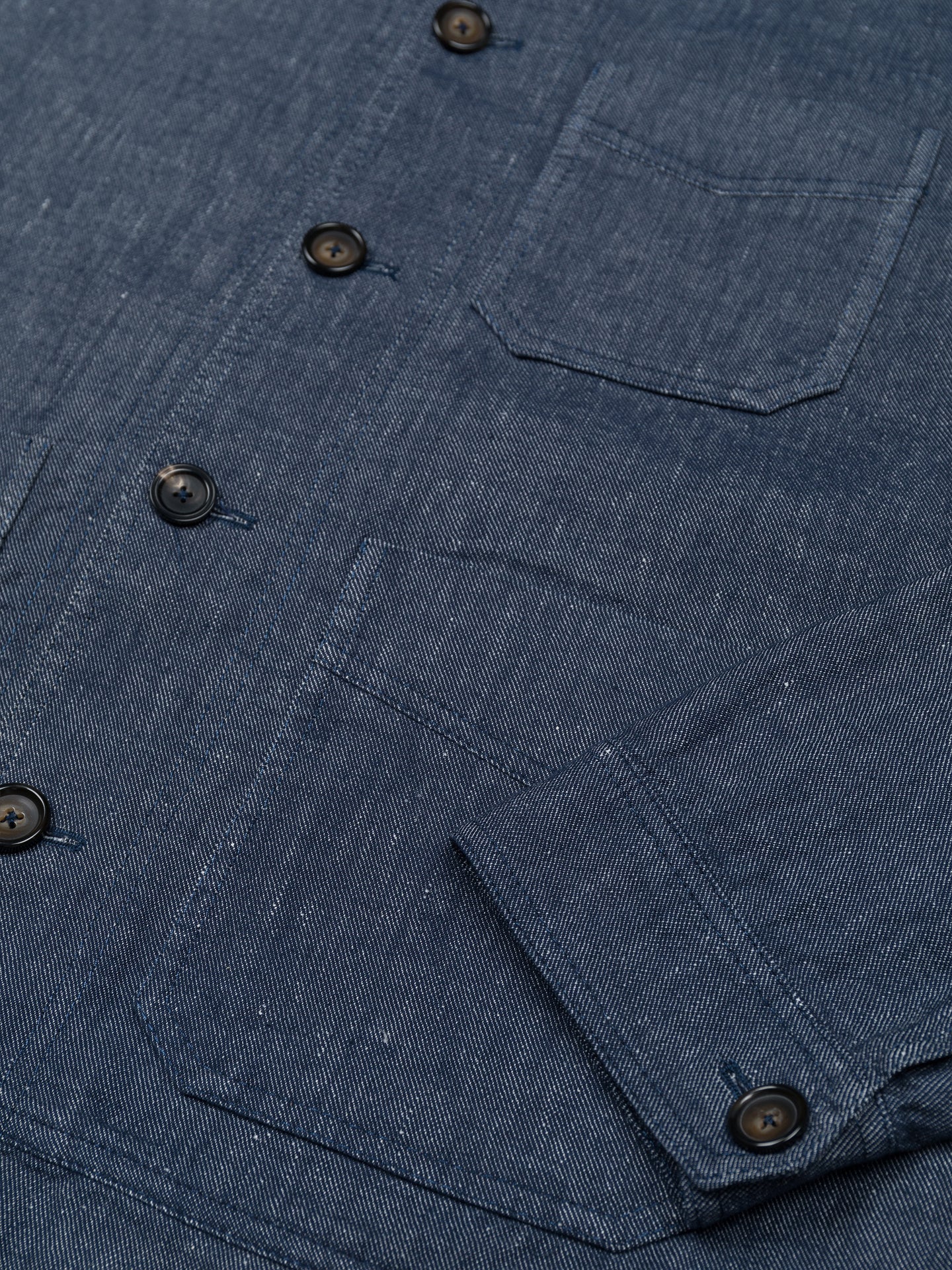Diagonal Canvas work jacket