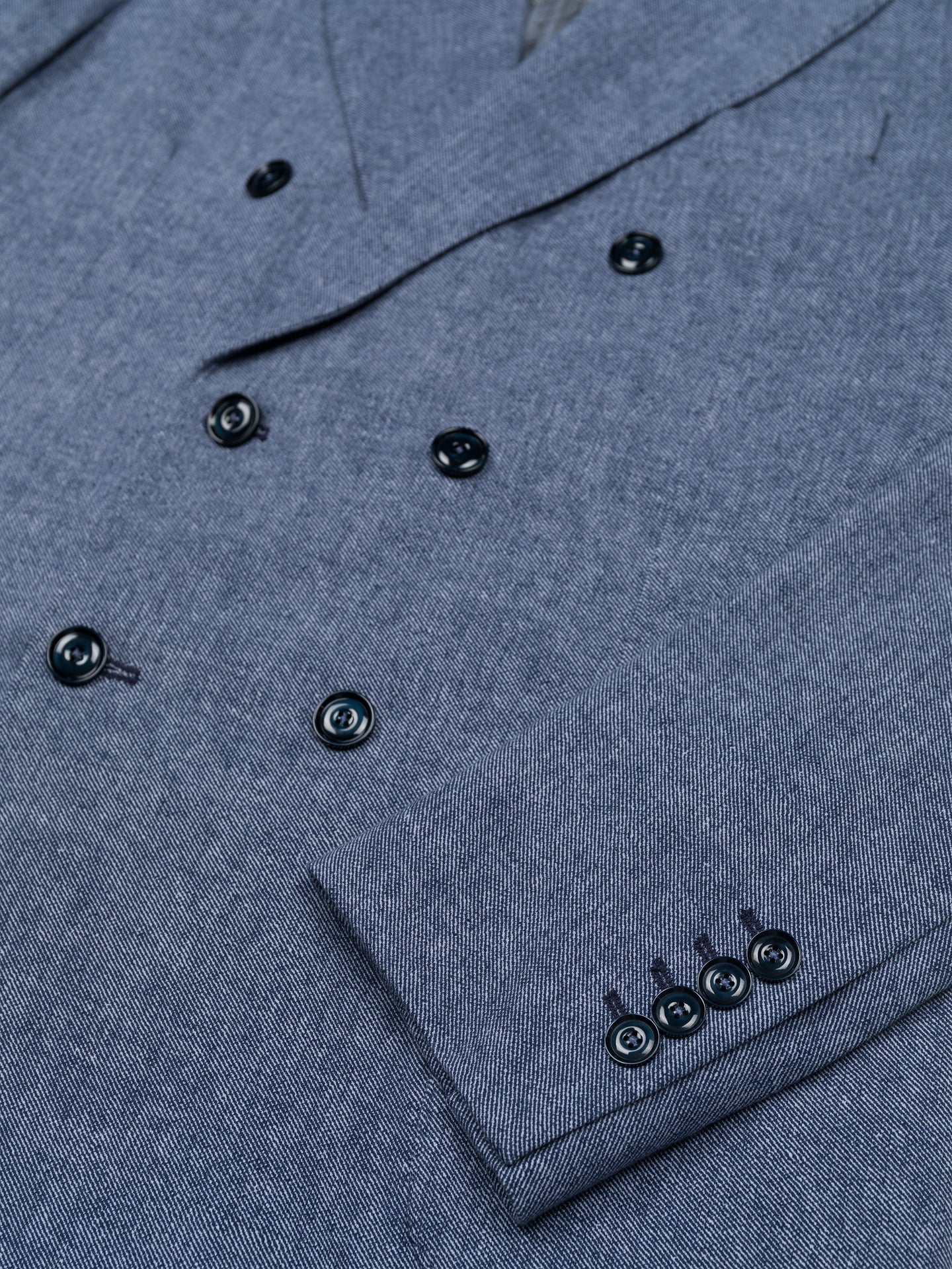 Canvas Fabric Weft double-breasted