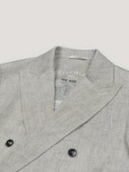 Herringbone double-breasted