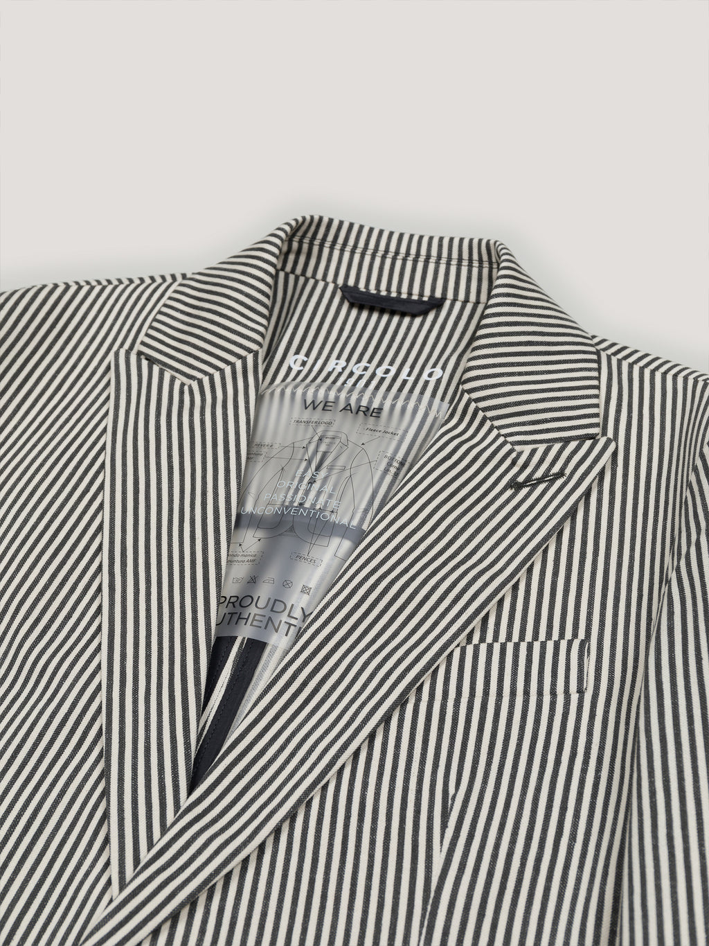 Thin Striped blazer