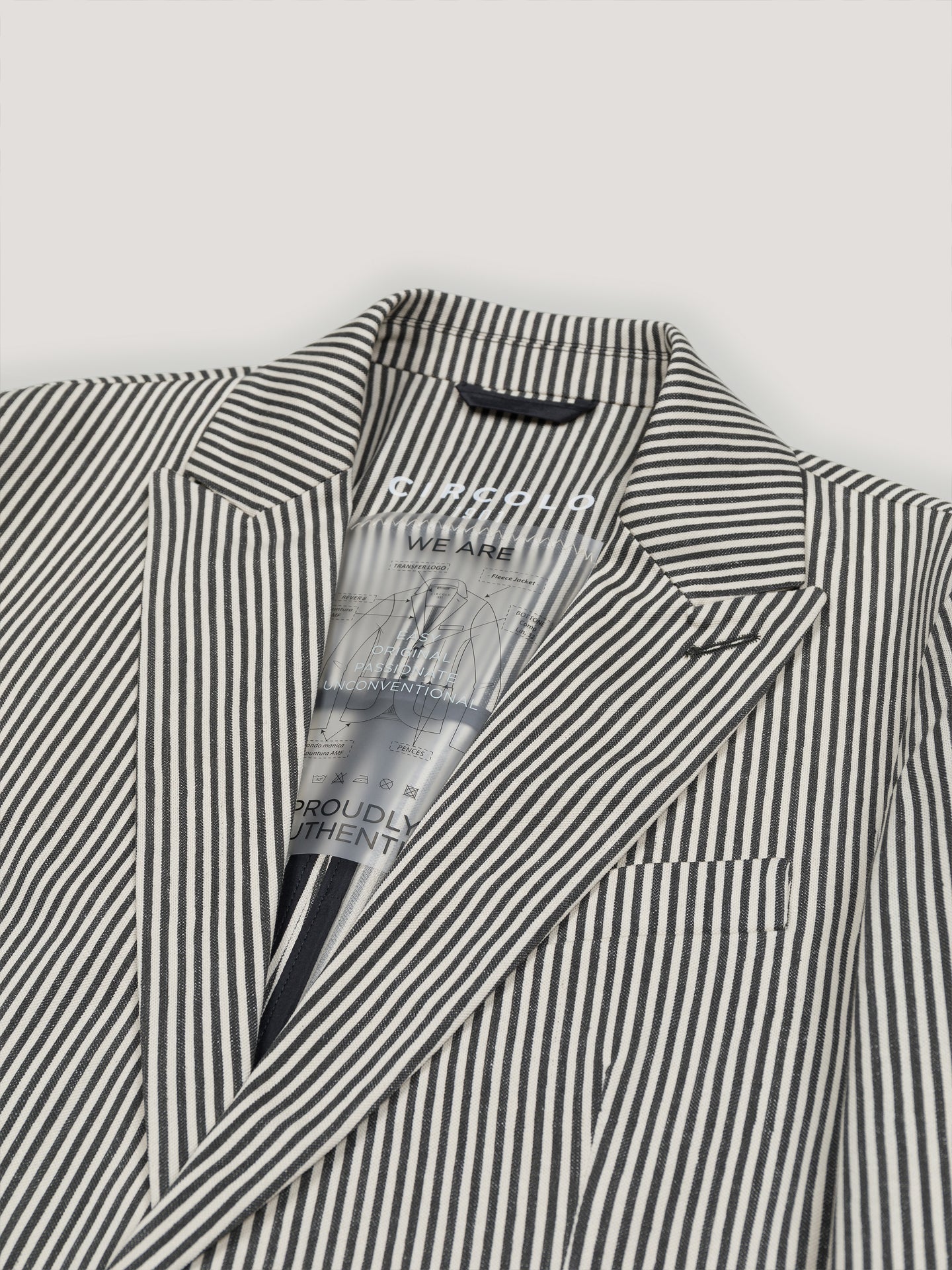 Thin Striped blazer