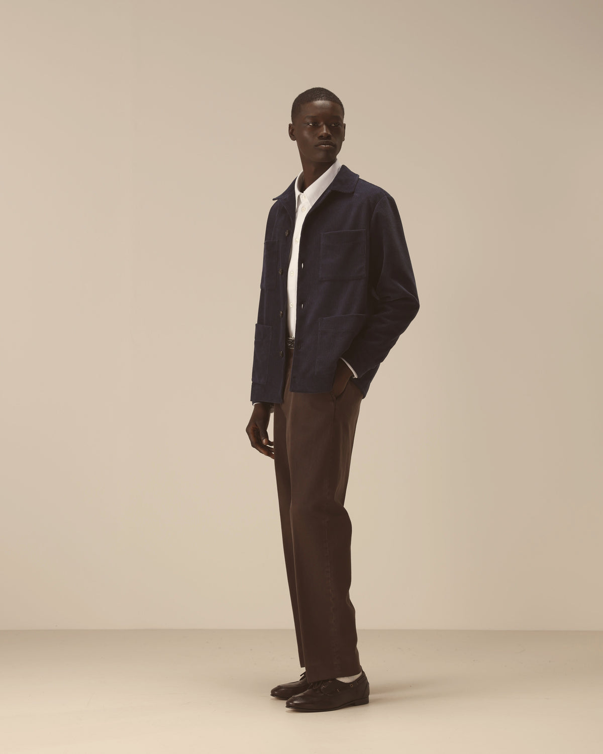 Shirt jacket tiny corduroy