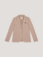 Giacca slim fit cachemire touch