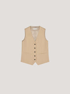 Gilet cachemire touch