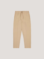 Pantalone carrot con coulisse cachemire touch