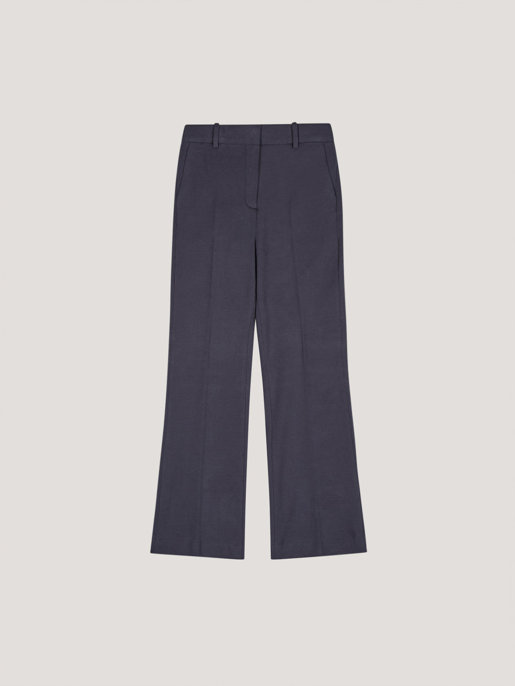 Pantalone a zampa cachemire touch