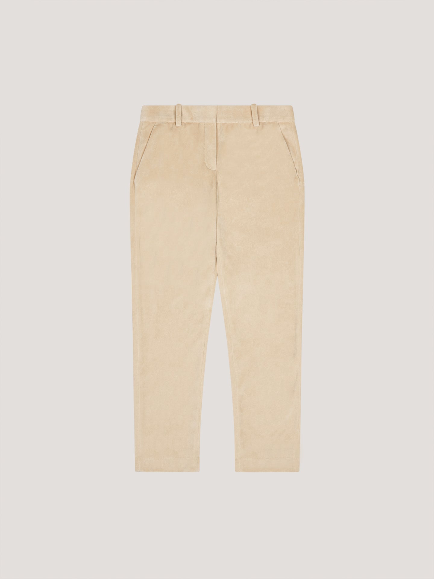 Pantalone chino velour