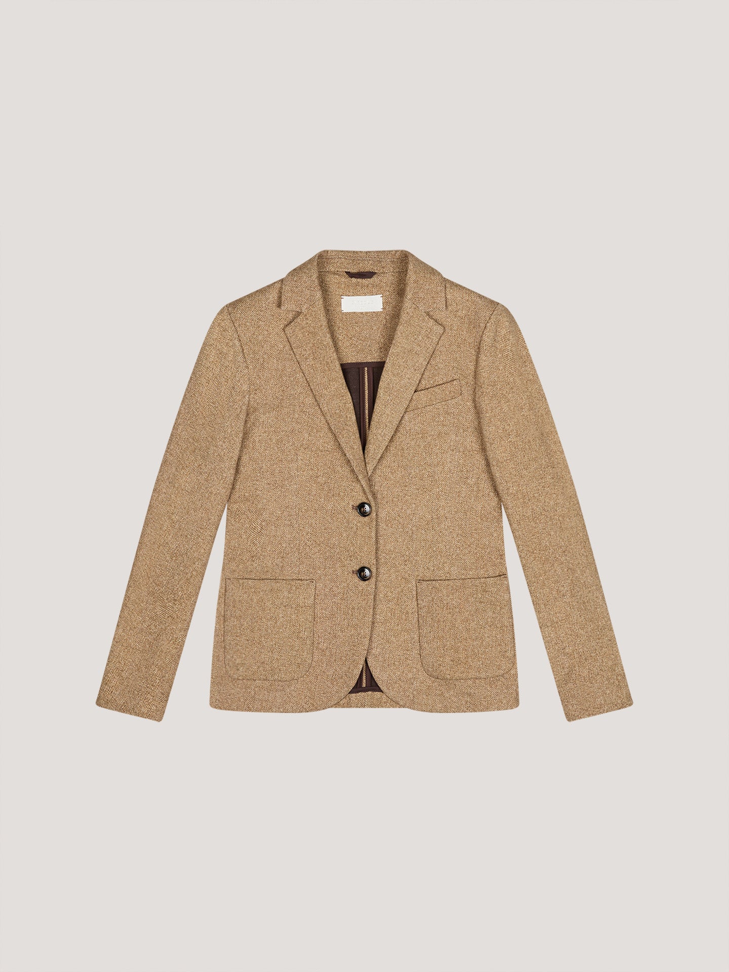 Giacca slim fit Herringbone