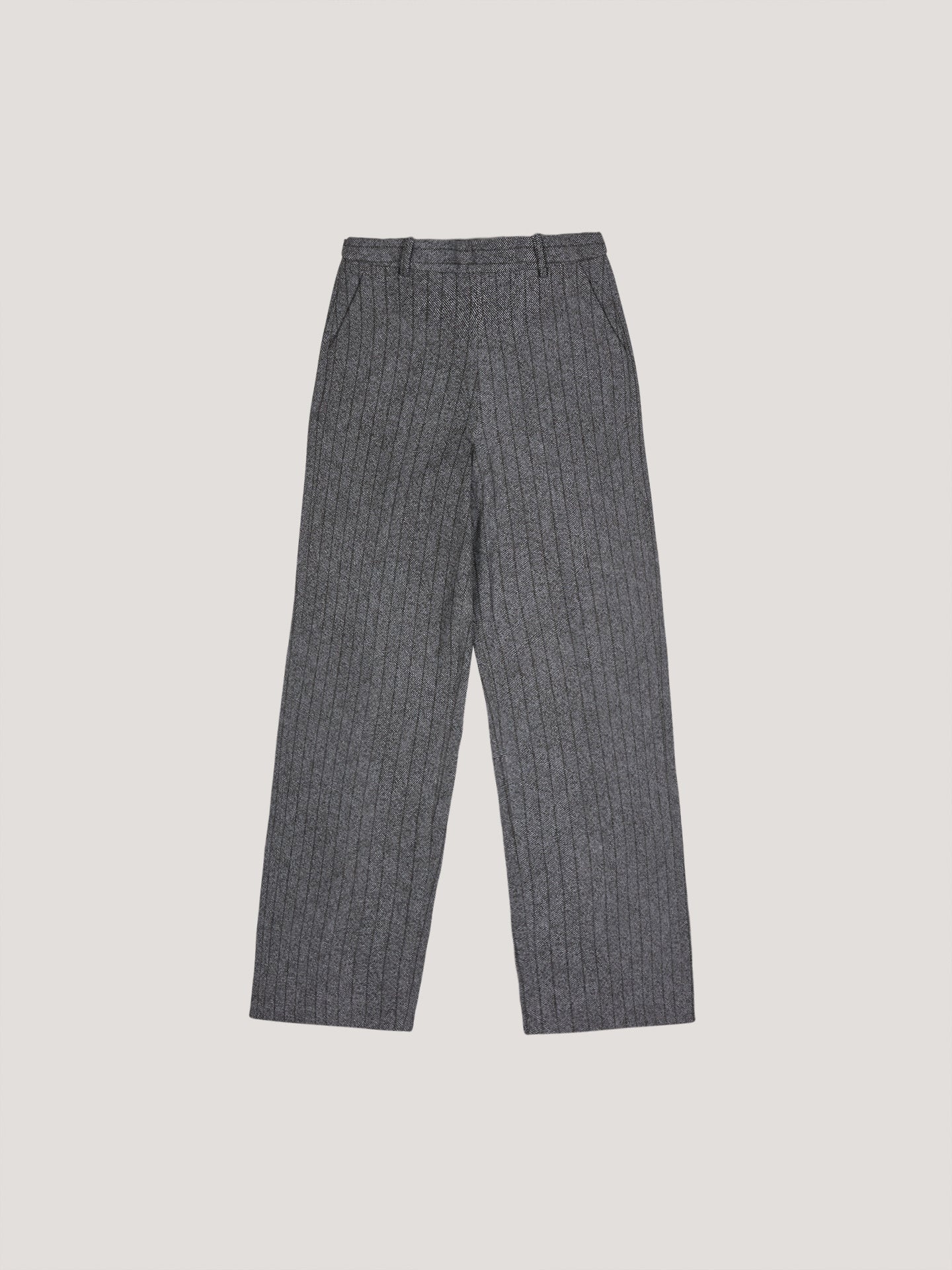 Pantalone wide leg Striped Denim