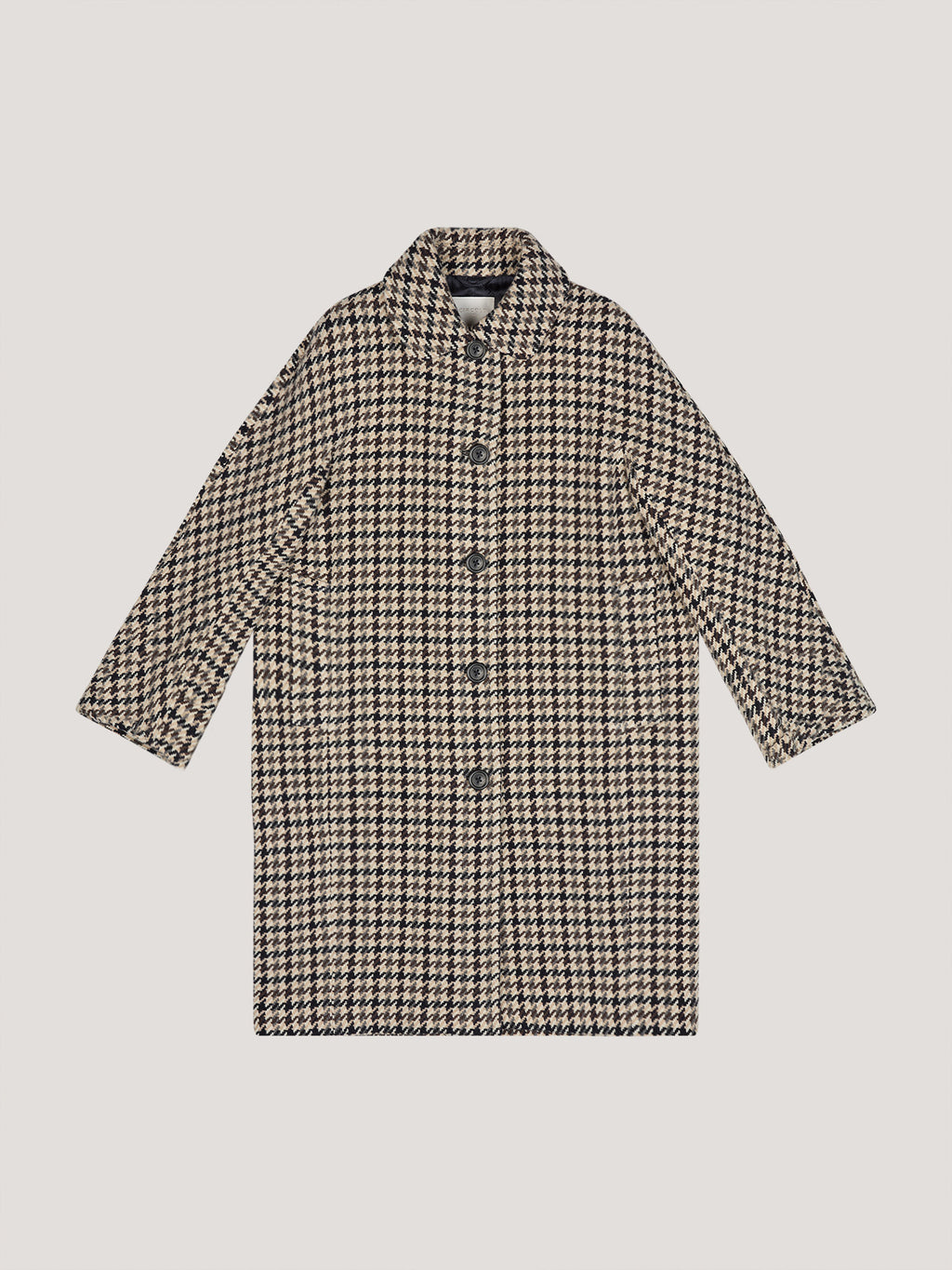 Fancy knitted kimono coat