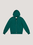 Cachemire touch full zip hoodie