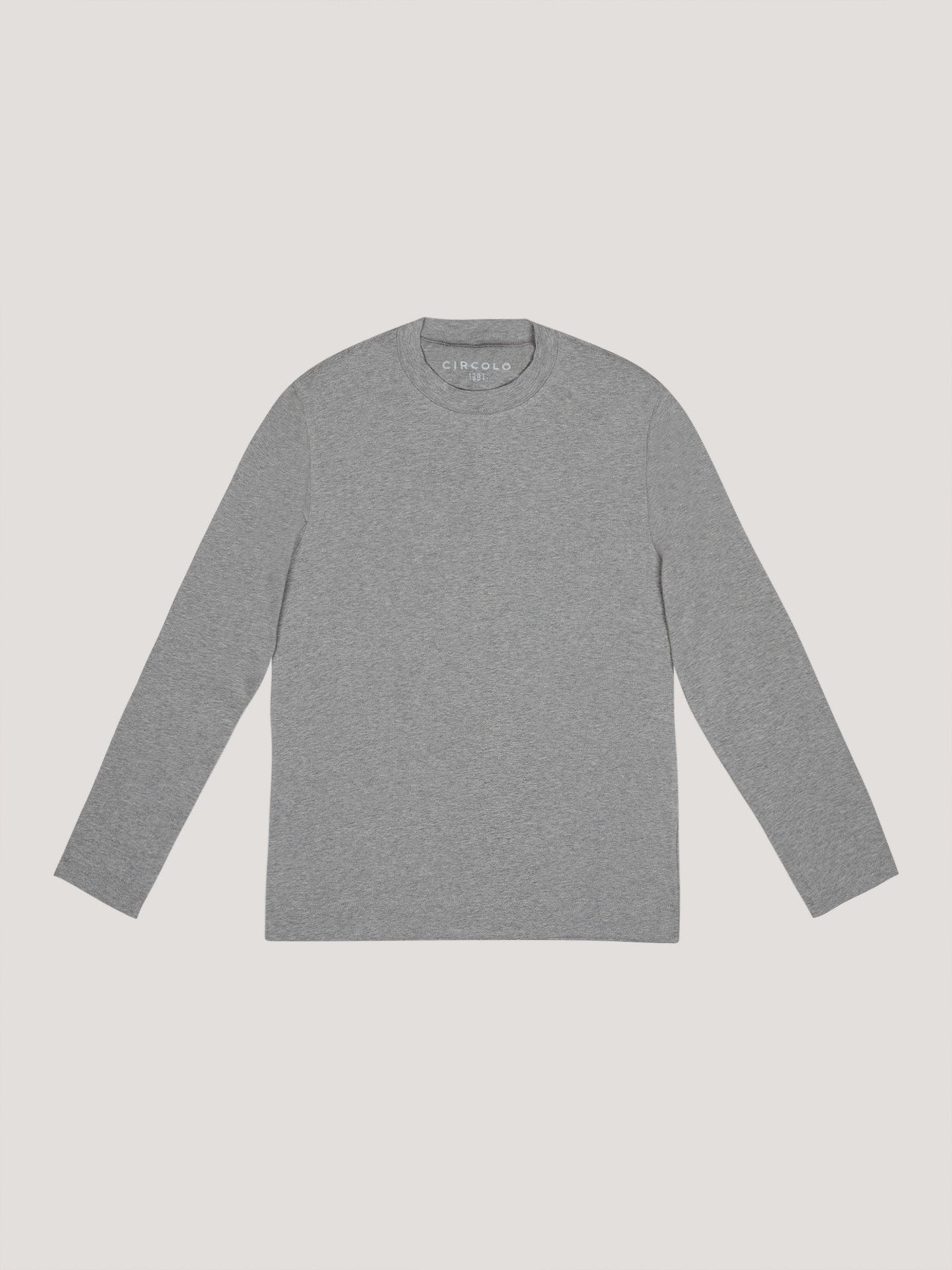 T-shirt manica lunga cachemire touch