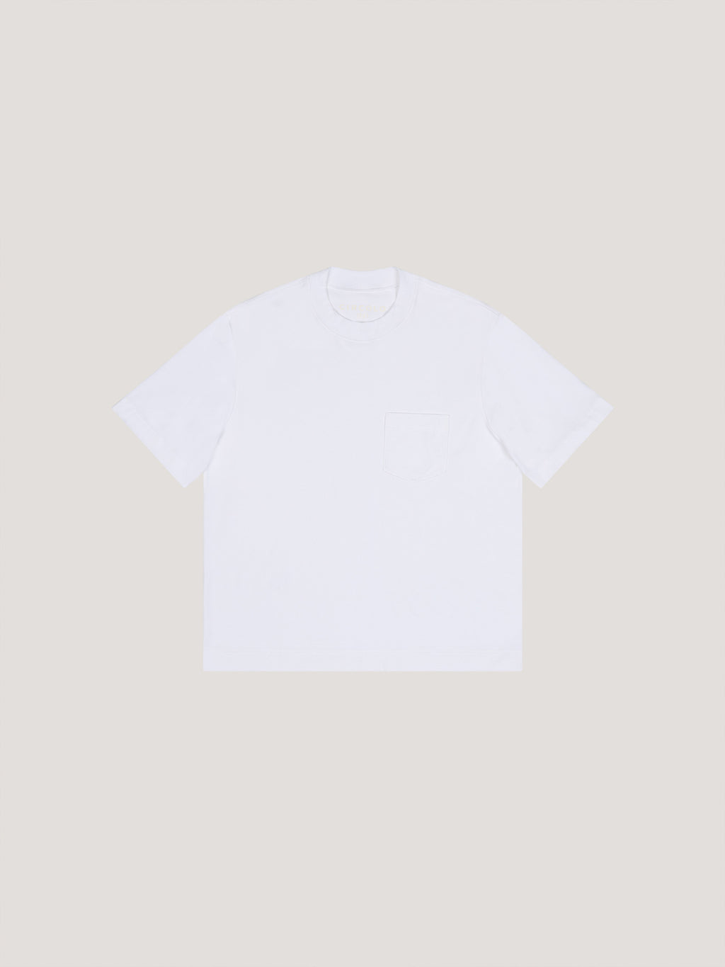 Cachemire touch pocket t-shirt