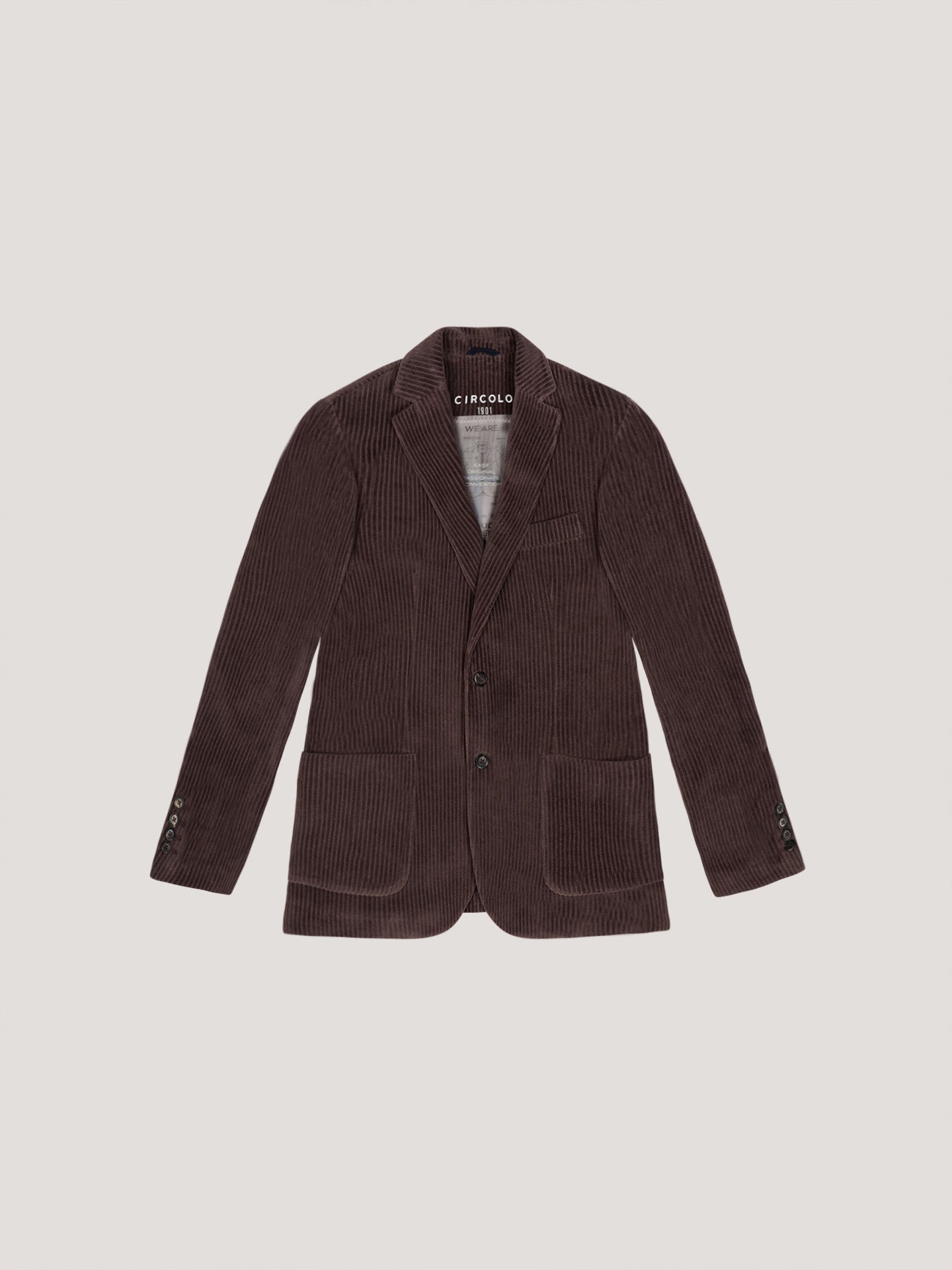 Giacca corduroy