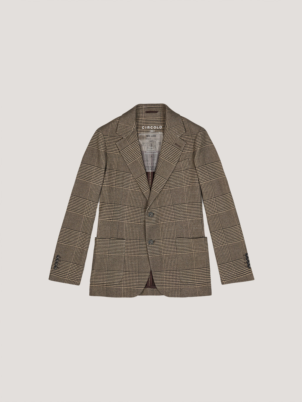 Over Check jacket