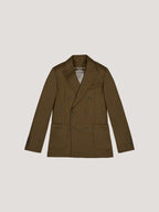 Monocrome double-breasted jacket